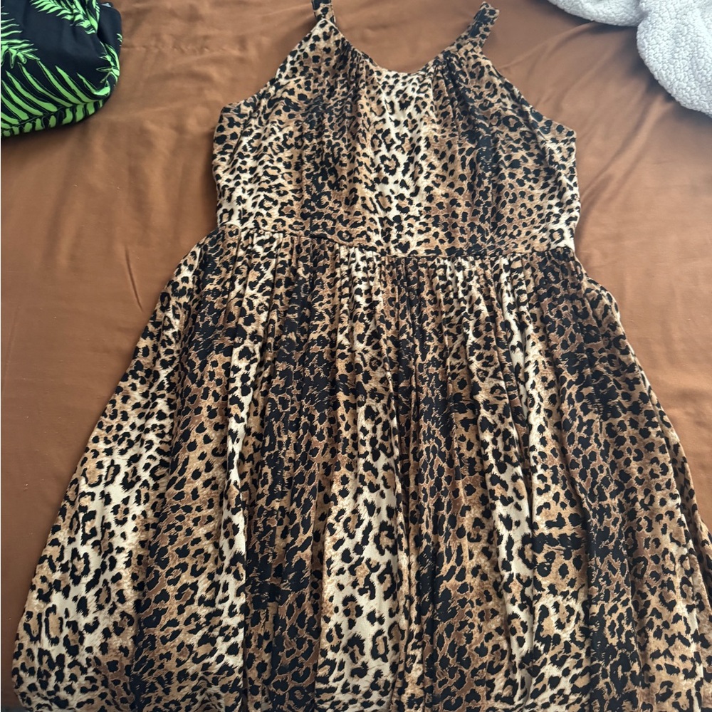Leopard Print Dress